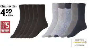 Lidl Chaussettes offre