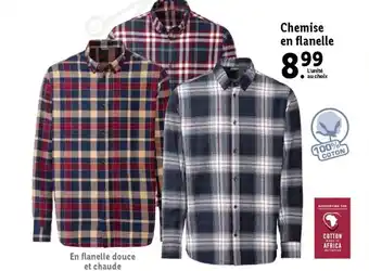 Lidl Chemise en Flanelle offre