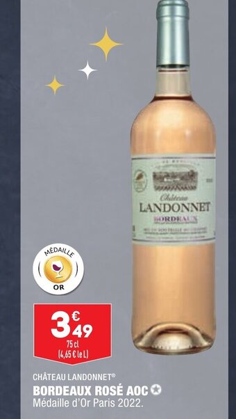 ALDI Bordeaux Rosé AOC offre