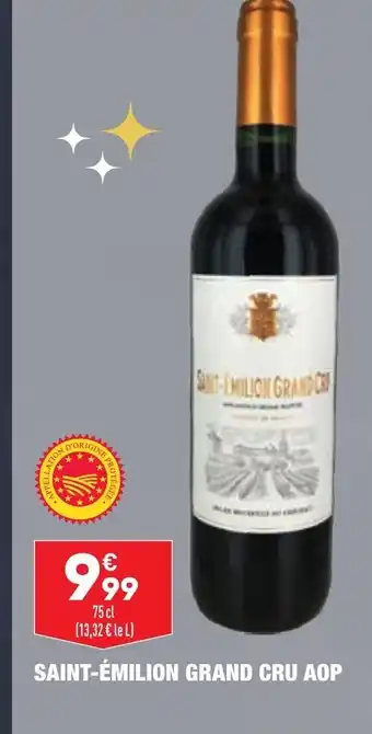ALDI Saint-émilion Grand Cru AOP offre