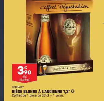 ALDI Bière Blonce a L'Ancienne 7.2° offre