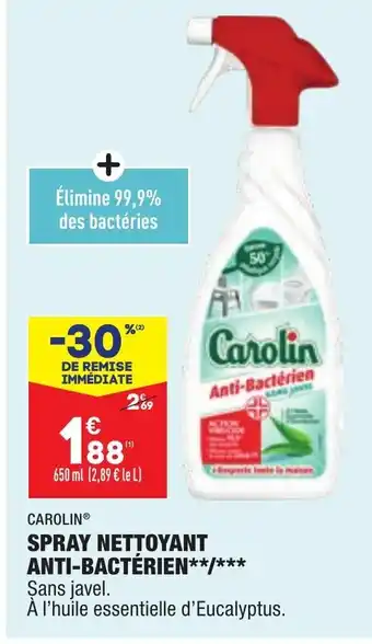 ALDI Spray Nettoyant Anti-Bactérien offre