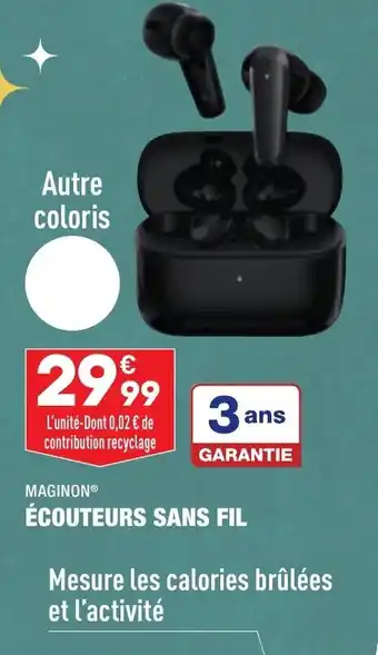 ALDI Écouteurs Sans Fil offre