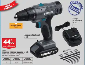 Perceuse Visseuse Sans Fil12 V