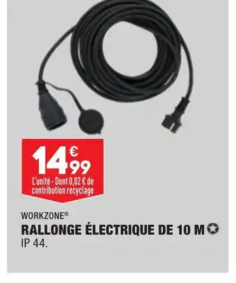 ALDI Rallonge électrique de 10 M offre