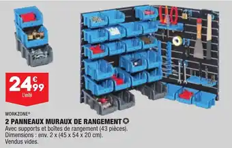 ALDI 2 Panneaux Muraux de Rangement offre