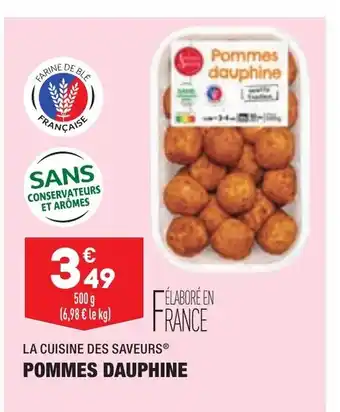 ALDI Pommes Dauphine offre