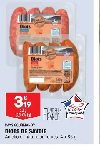 ALDI Diots de Savoie offre