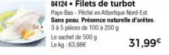 Filets De Turbot