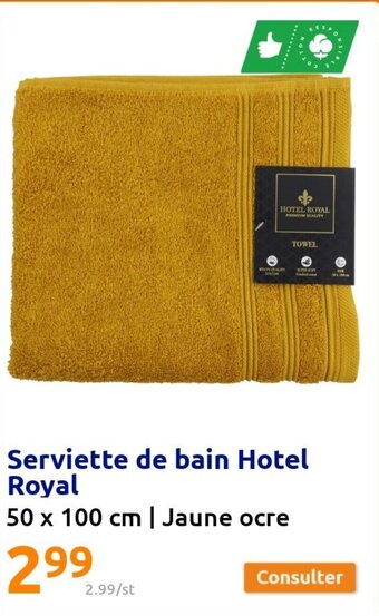 Action Serviette de Bain Hotel Royal offre