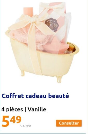 Action Coffret Cadeau Beauté offre