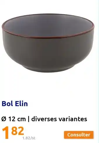 Action Bol Elin offre