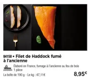 Thiriet Filet De Haddock Fumé à l'Ancienne offre