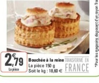 G20 Bouchée à La Reine offre