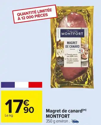 Montfort magret de canard