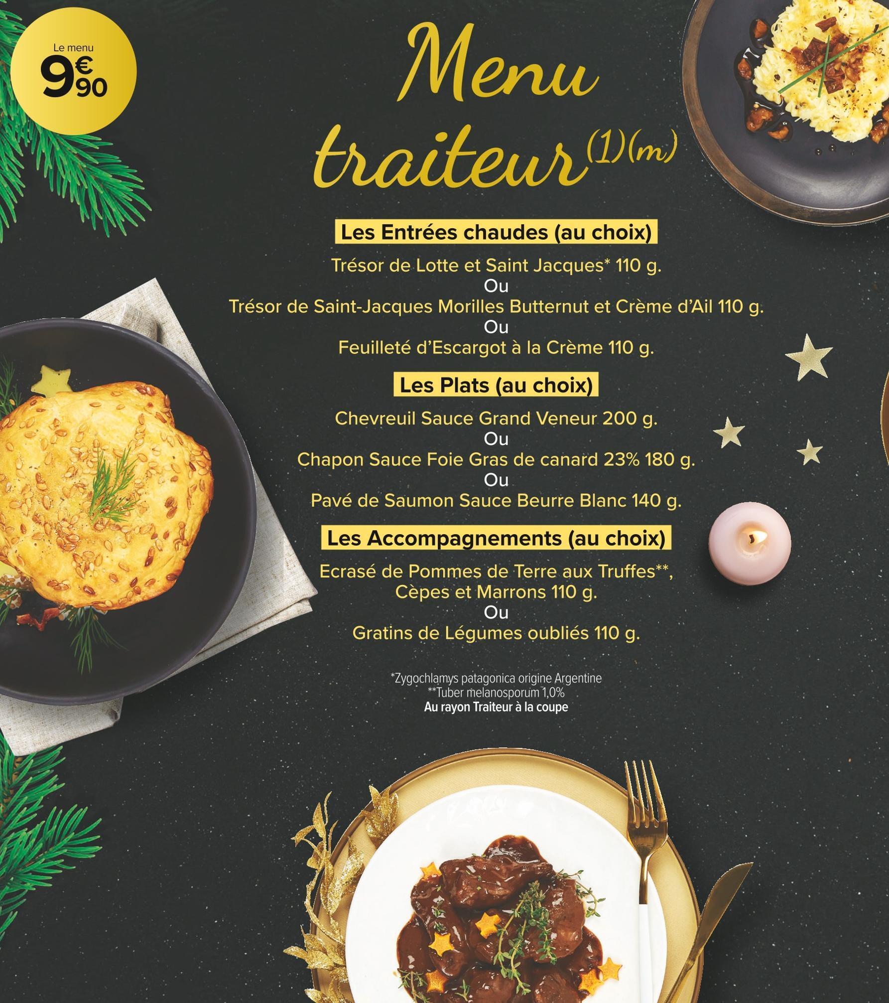 Promo Menu traiteur chez Carrefour Market