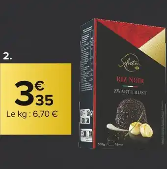 Carrefour Market Carrefour sélection riz noir offre