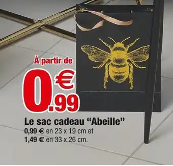 Le sac cadeau âabeilleâ