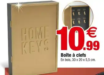 Boîte à clefs