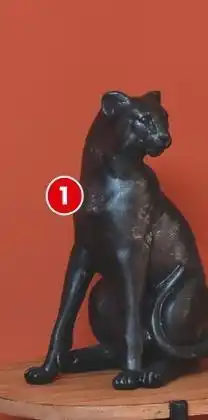 La statuette âpanthĂšre noireâ