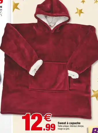 Bazarland Sweat à capuche offre