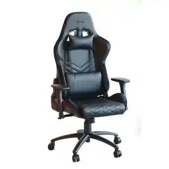Siège gaming full black + bureau gaming qilive