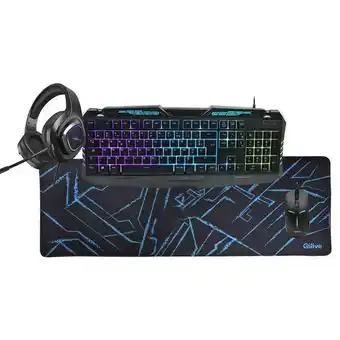 Auchan Pack gaming 4 en 1 qilive offre