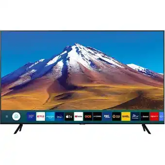 Auchan Tv led samsung ue75tu7025 offre