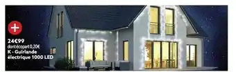Gifi Guirlande électrique 1000 led offre