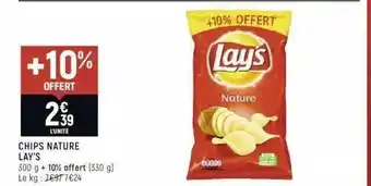 Chips nature lay's