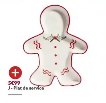 Gifi Plat de service offre