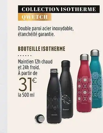 Bouteille isotherme