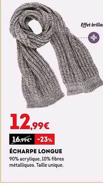 Sport 2000 Écharpe longue offre
