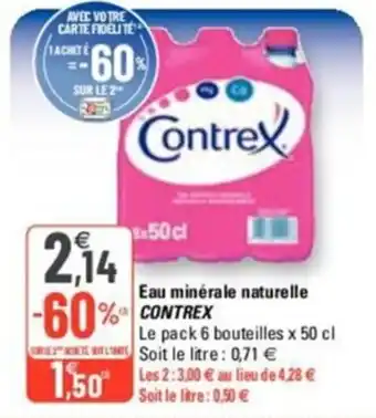Eau Minerale Naturelle Contrex