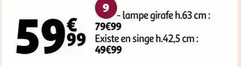 Auchan Lampe girafe offre