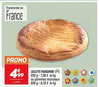 Netto Galette frangipane offre