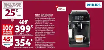 Auchan Robot café ep2230/10 offre