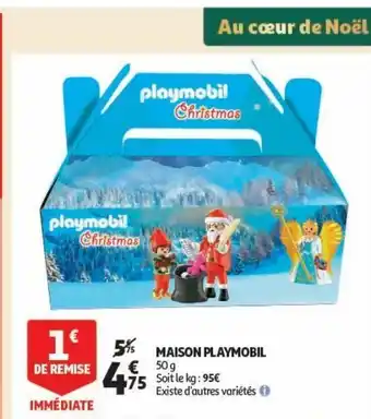 Auchan Supermarché Maison playmobil offre