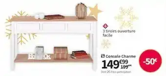 Conforama Console charme offre