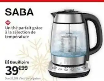 Conforama Bouilloire saba offre