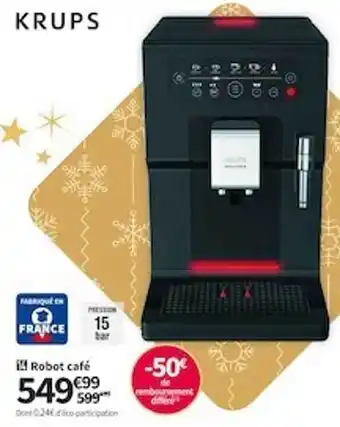 Conforama Robot café krups offre