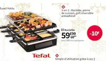 Conforama Raclette tefal offre