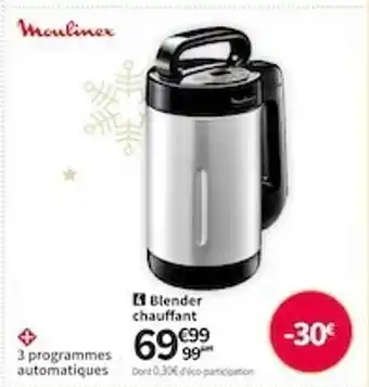 Conforama Blender chauffant moulinex offre
