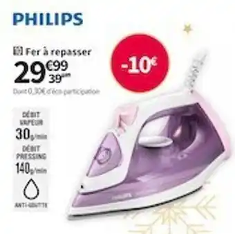 Conforama Fer à repasser philips offre