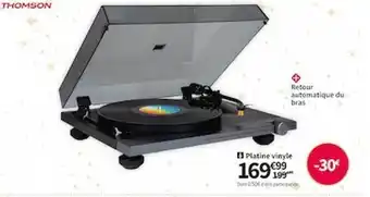Conforama Platine vinyle thomson offre