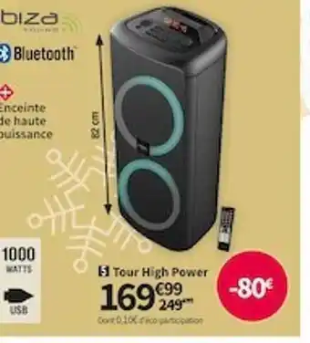 Conforama Tour high power biza offre