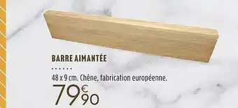 Barre aimantée