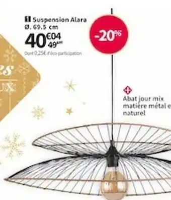 Conforama Suspension alara ø 69.5 cm offre