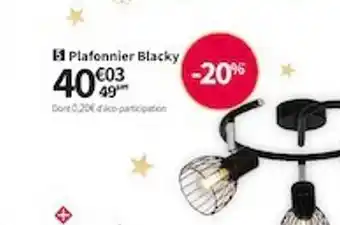 Plafonnier blacky