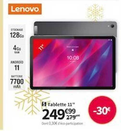 Promo Tablette 11 chez Conforama